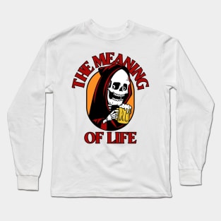 The meaning of life Beer Long Sleeve T-Shirt